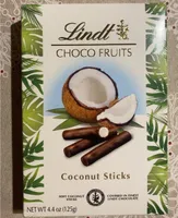 Choco fruits coconut sticks