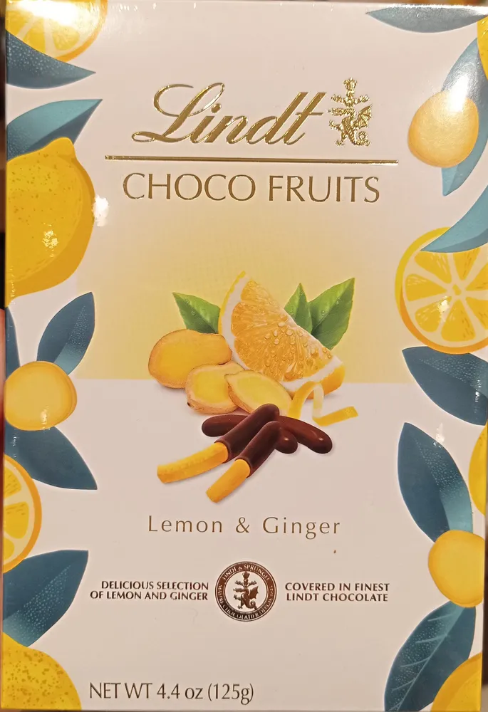 Choco fruits lemon & ginger