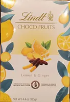 Choco fruits lemon & ginger