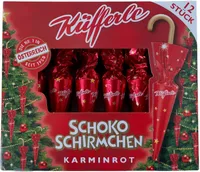 Schoko Schirmchen kaminrot