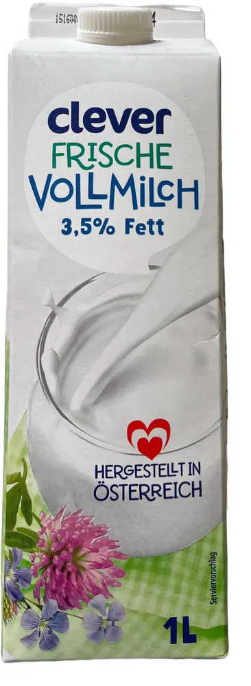 Frische Vollmilch