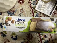 Schoko Waffeln mit Haselnuss-Kakao Creme