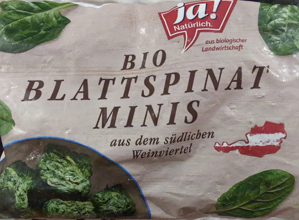 Bio Blattspinat Minis
