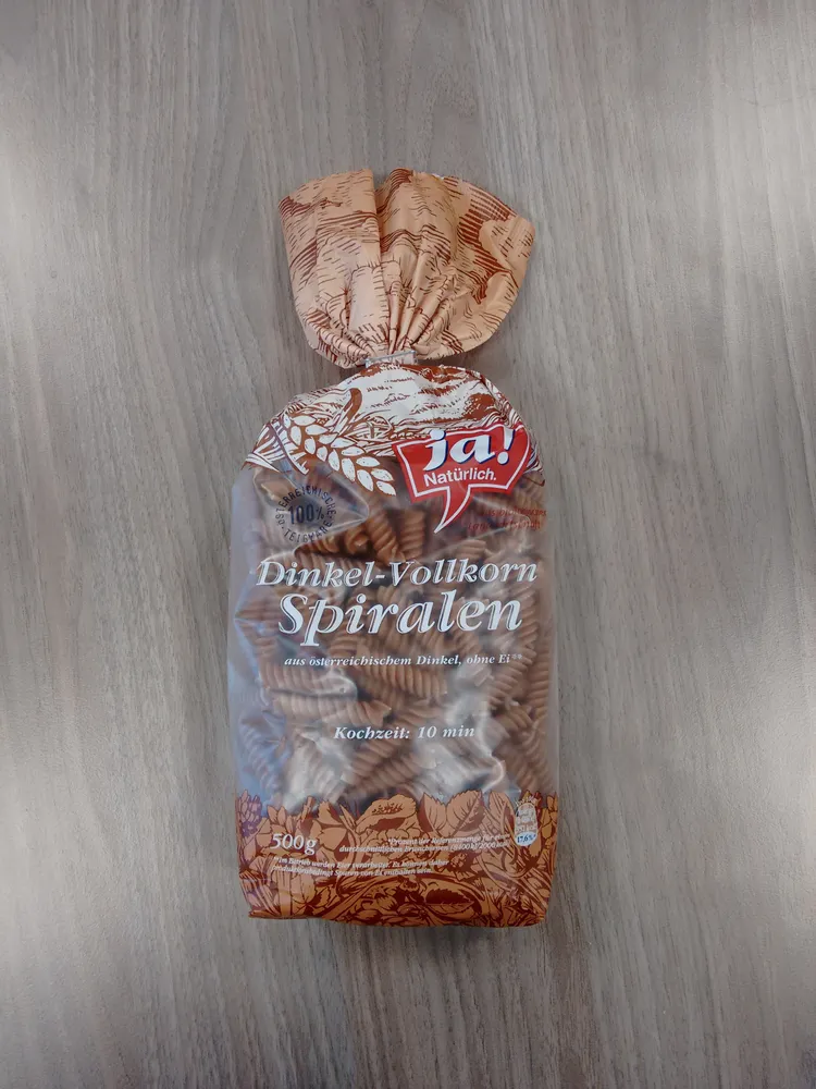Dinkel-Vollkorn Spiralen
