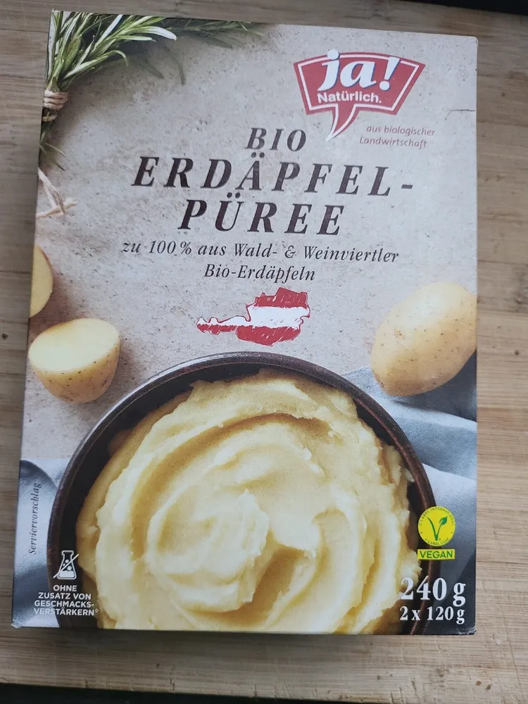 Erdapfelpuree 6Port. a. 280g