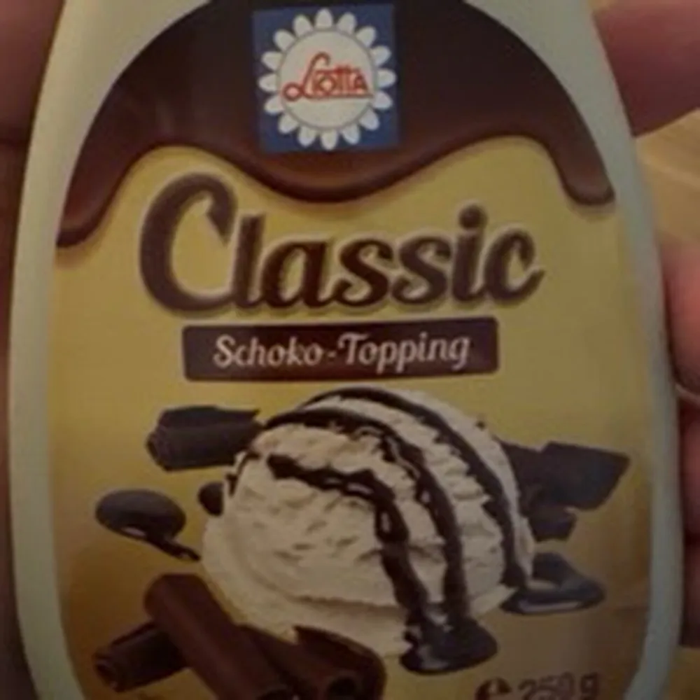Dessertsoße Schoko Topping