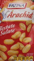 Arachidi tostate e salate