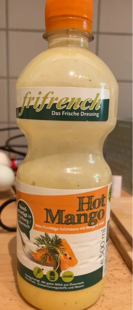 hot mango salatsauce