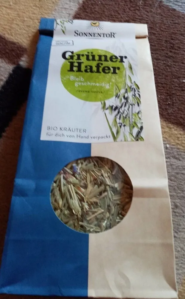 Grüner Hafer Tee