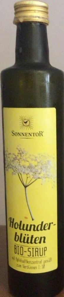 Holunder-blüten sirup