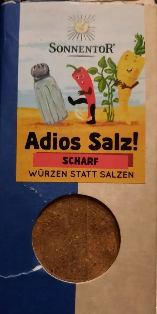 Adios Salz (Bio-Gemüse-Kräutermischung ohne Salz)