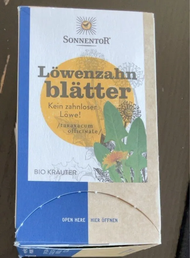 Bio-Löwenzahnblätter