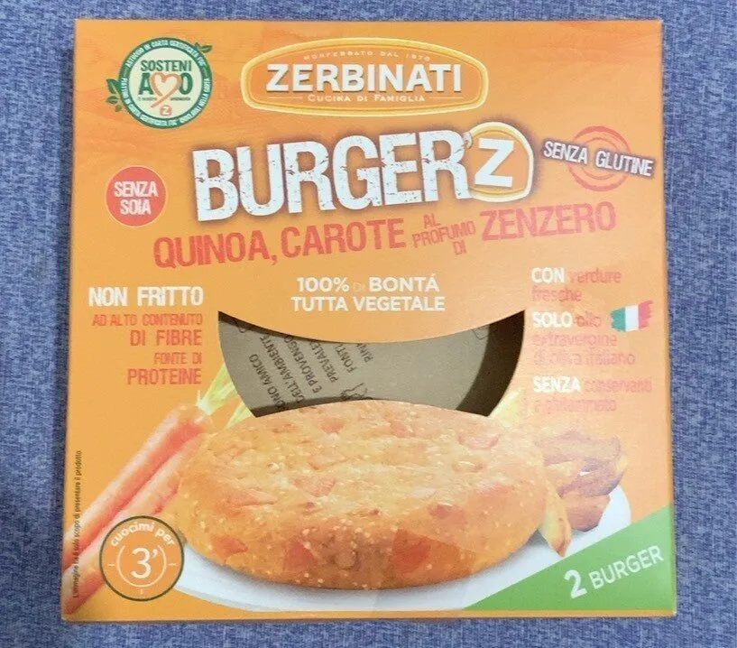 BurgerZ Quinoa, Carote