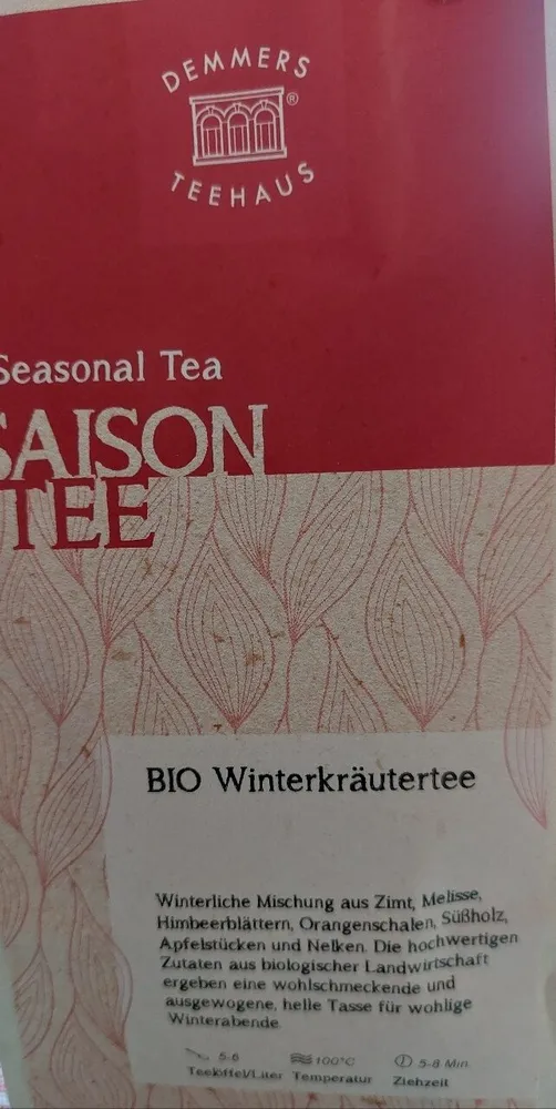 Winterkräutertee