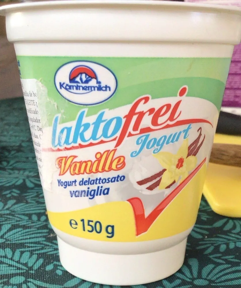 Laktofrei vanille Jogurt