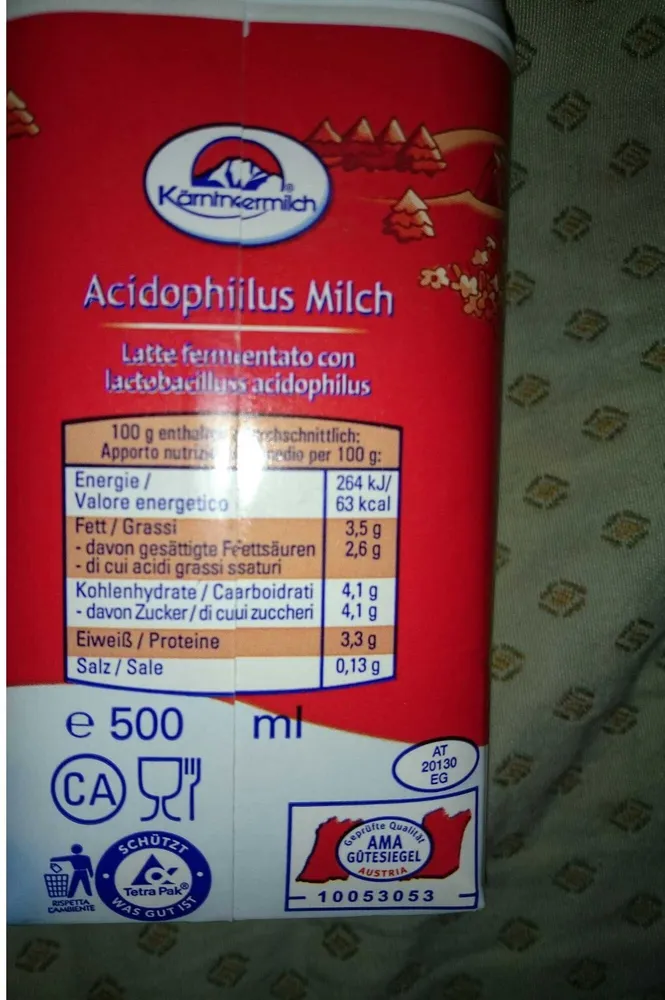 Acidophilus Milch