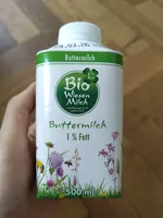 Bio Wiesenmilch Buttermilch 1%