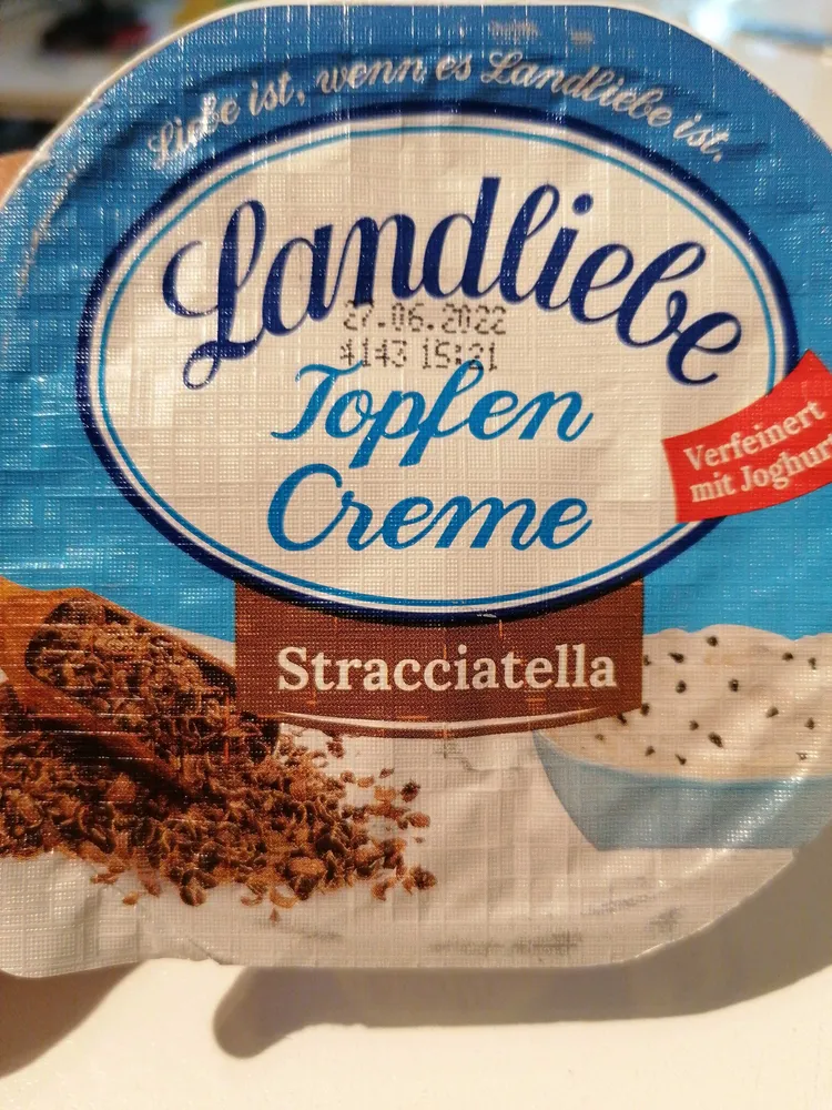 Topfen Creme Stracciatella