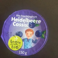 Bio Premium Heidelbeer-Cassis Joghurt