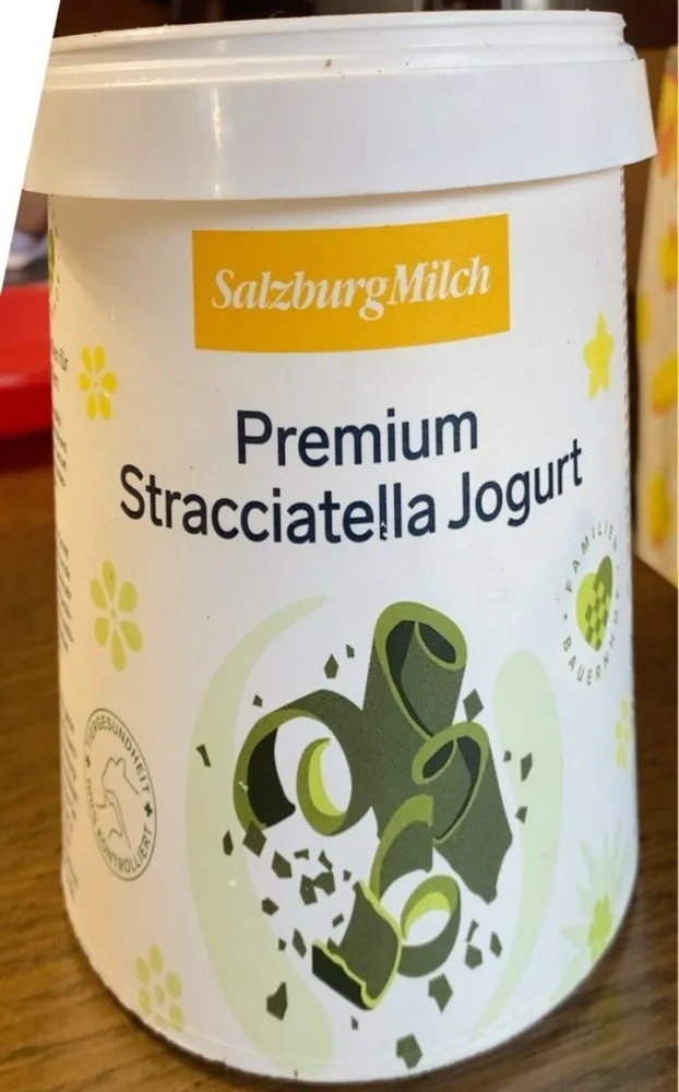 Premium yogurt stracciatella
