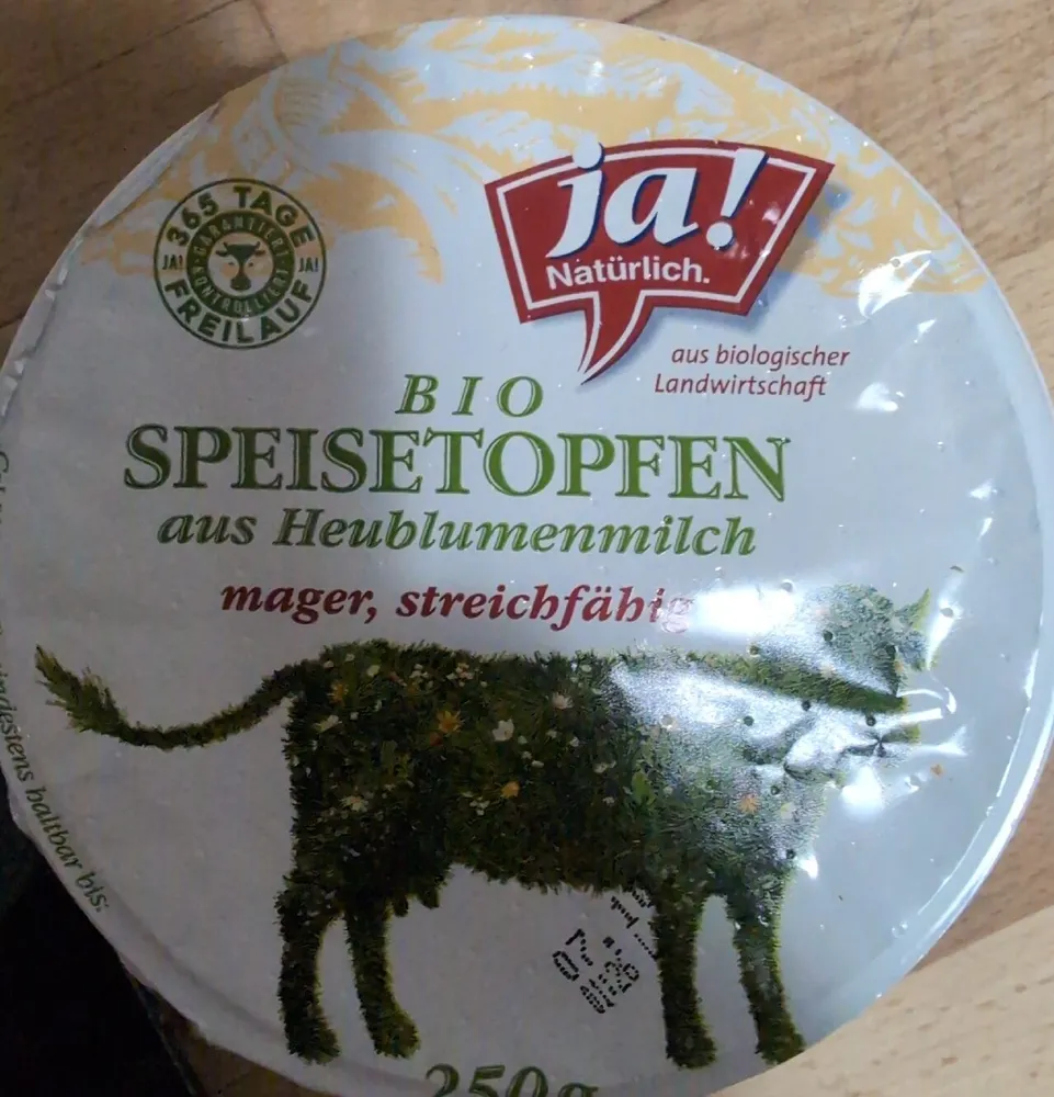 Bio Speisetopfen, mager