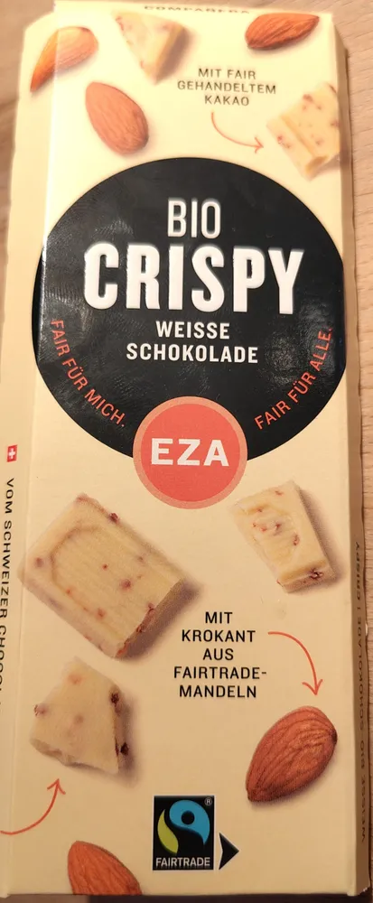 Bio Crispy Weisse Schocolade