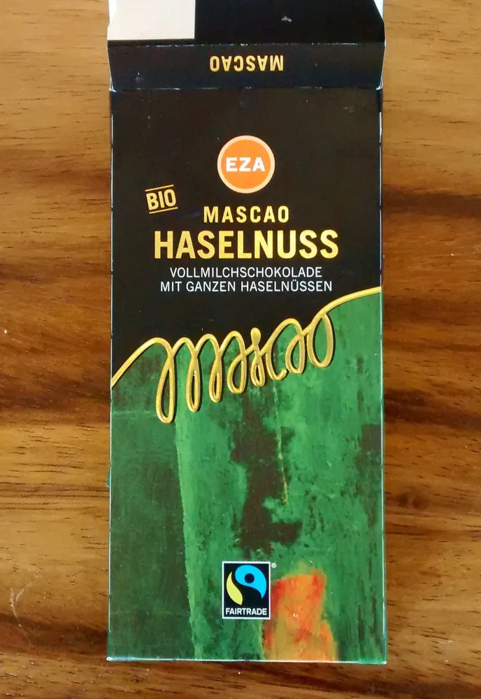 Haselnuss Chokolade