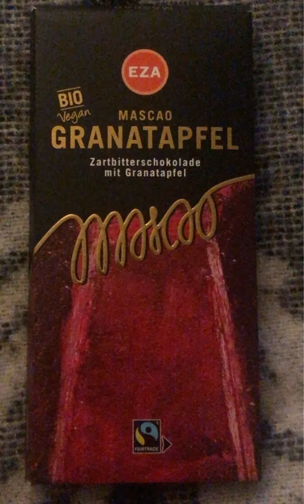 Granatapfel Zartbitterschokolade