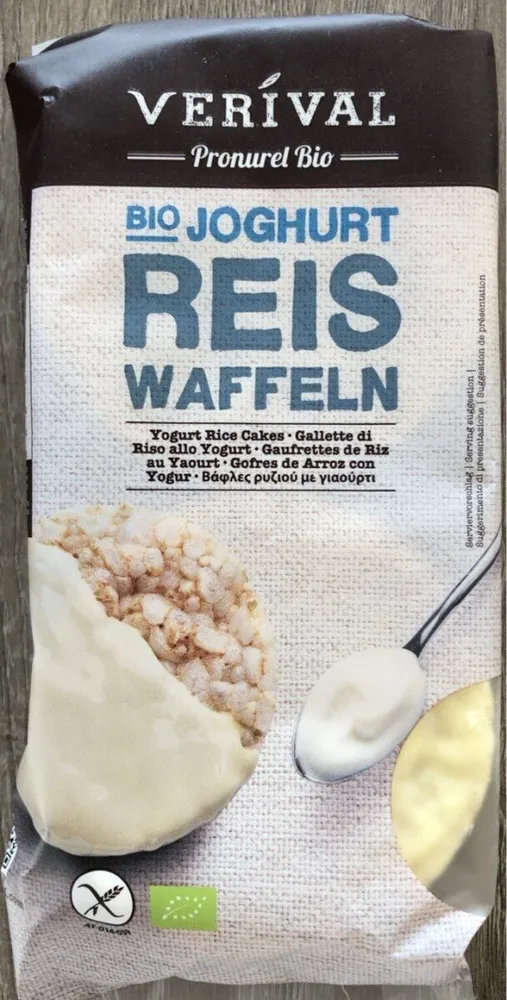 Tortitas De Arroz- Yogur(sin Gluten) 100GR Verival