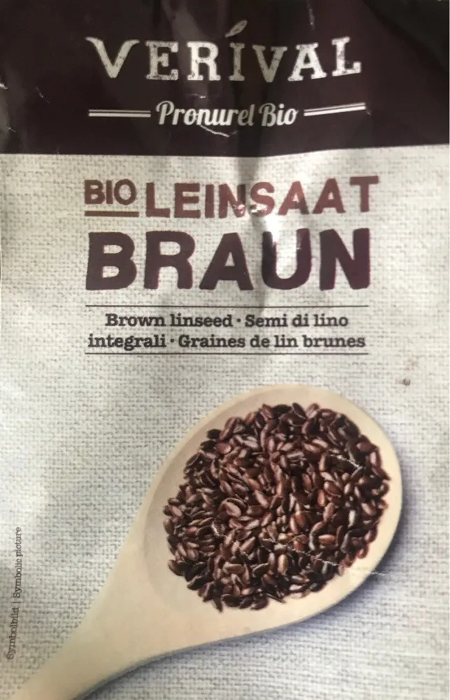 Leinsaat Braun
