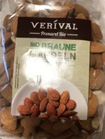 Bio braune mandeln