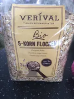 Verival 5 korn Flocken Bio (500G Beutel)