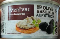 Bio Olive-Basilikum Aufstrich