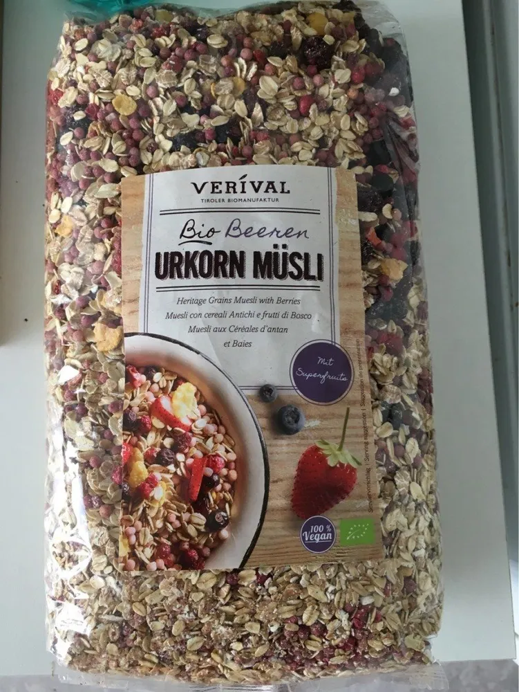 Urkorn muesli aux baies