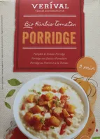 Porridge au potiron et à la tomate