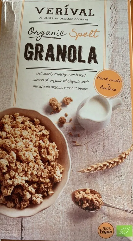 Organic Spelt Granola