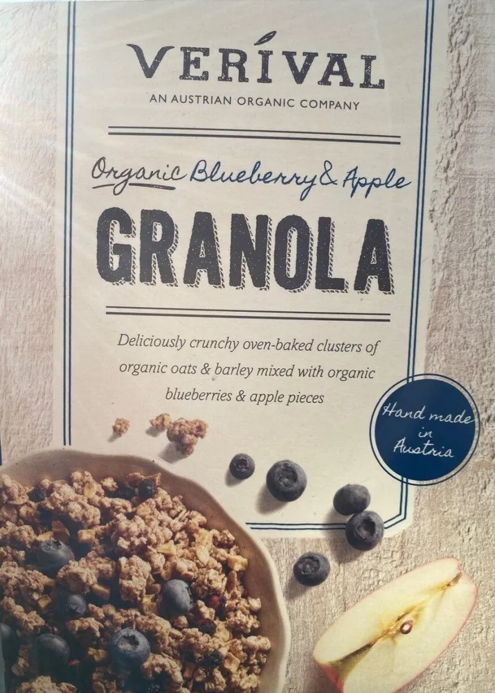 Organic Blueberry & Apple Granola