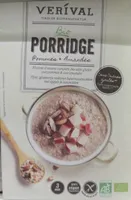 Porridge pommes et amandes