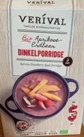 Dinkelporridge Aprikose Erdbeere