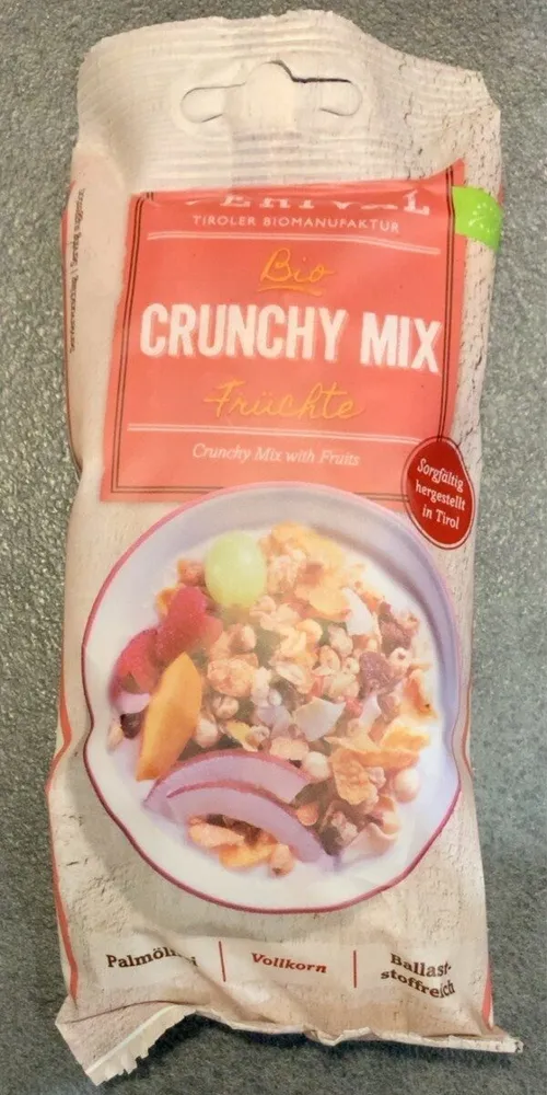 Crunchy mix with fruits