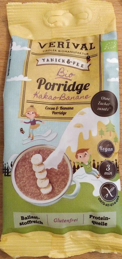 Porridge Kakao-banane