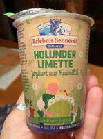 Holunder Limette Joghurt aus Heumilch