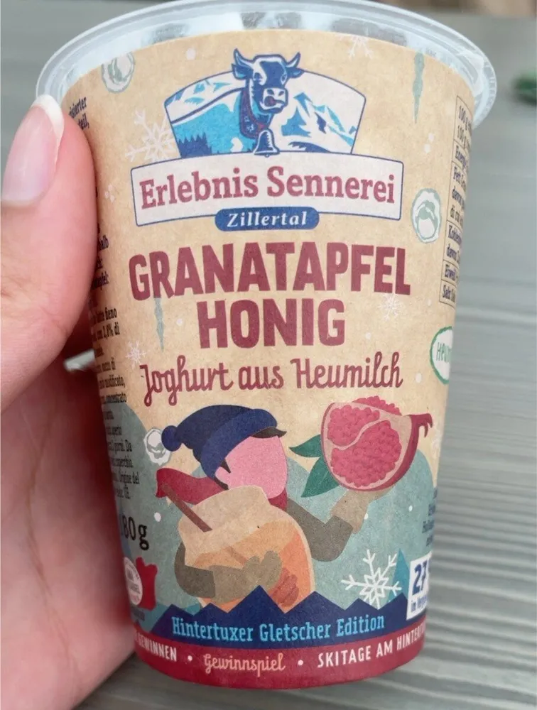 Granatapfel Honig Joghurt