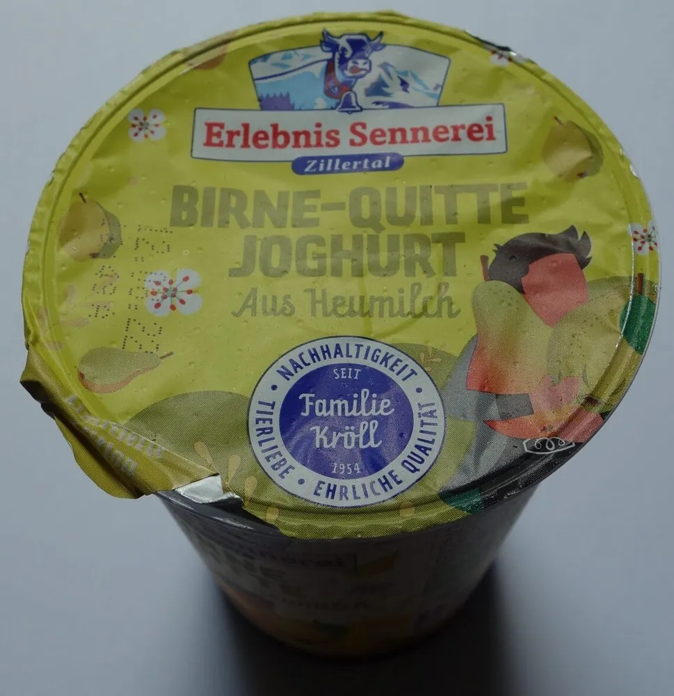 Birne-Quitte Joghurt