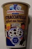 Straciatella Joghurt aus Heumilch