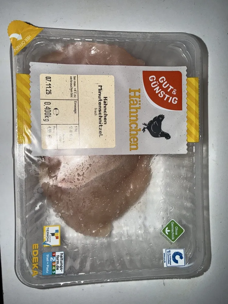 Hähnchen Minutenschnitzel