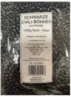 Schwarze Chili Bohnen