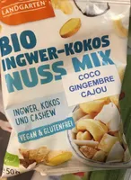 Bio mix Coco Cajou Gingembre