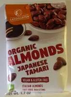 Organic almonds japanese tamari