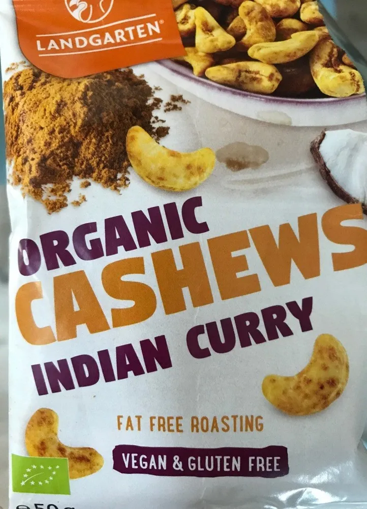Organic cashews indian curry